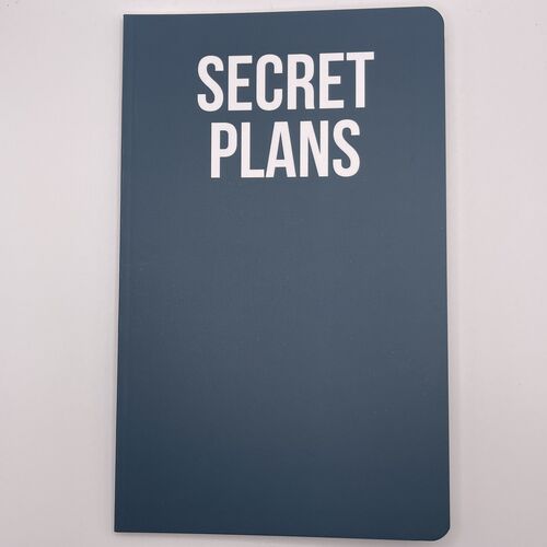 Secret Plans Notebook