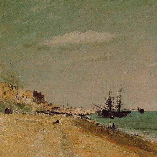 Brighton Beach with Colliers