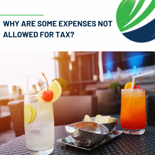 Why are some expenses not allowed for tax?