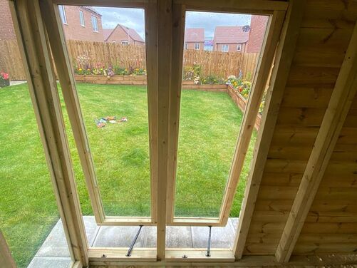 Full Length Windows to be Opening