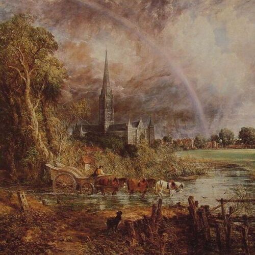 Salisbury Cathedral from the Meadows