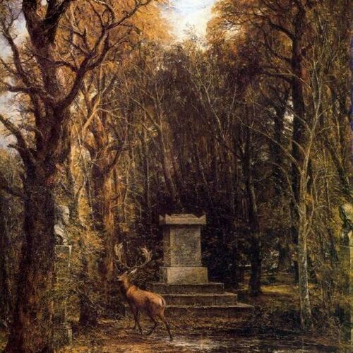 The Cenotaph to Sir Joshua Reynolds' Memory, Coleorton Hall, Leicestershire