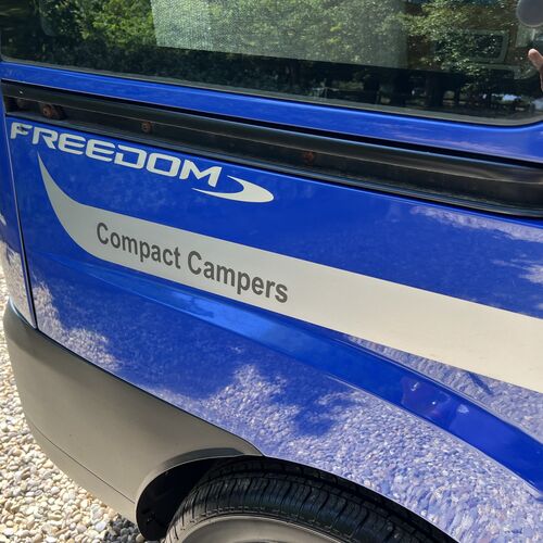 2006 (56)reg Fiat Doblo 1248cc Diesel Micro Camper Van 2 Berth Blue