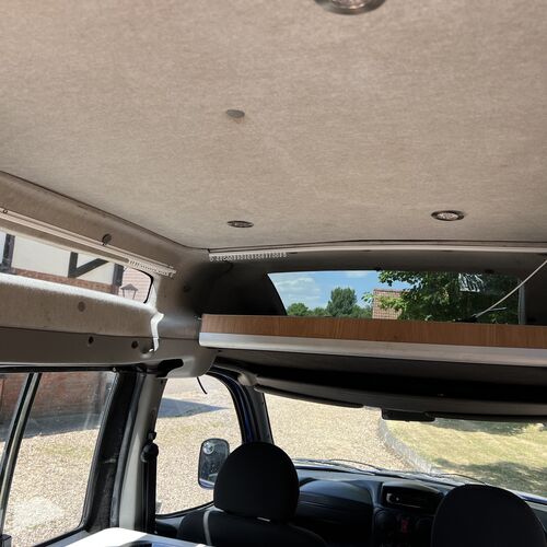 2006 (56)reg Fiat Doblo 1248cc Diesel Micro Camper Van 2 Berth Blue