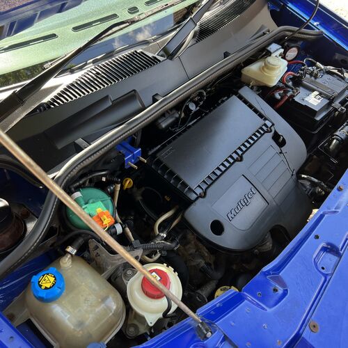 2006 (56)reg Fiat Doblo 1248cc Diesel Micro Camper Van 2 Berth Blue