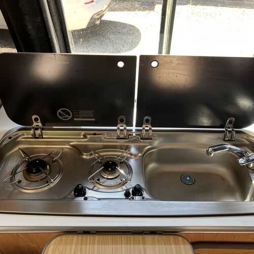 2006 (56)reg Fiat Doblo 1248cc Diesel Micro Camper Van 2 Berth Blue