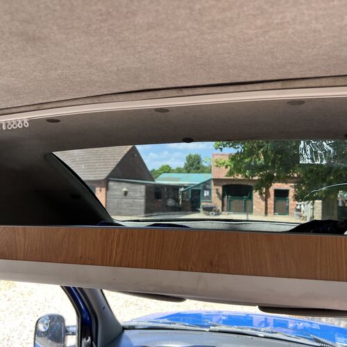 2006 (56)reg Fiat Doblo 1248cc Diesel Micro Camper Van 2 Berth Blue