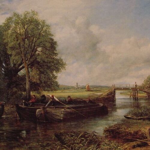 View on the Stour near Dedham