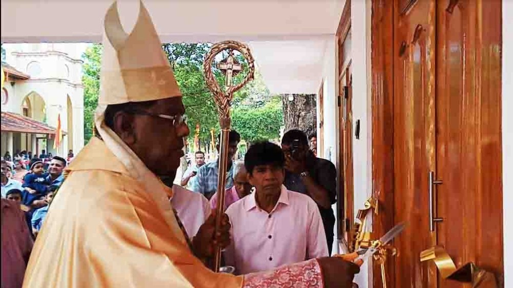 சில்லாலை புனித யாகப்பர் ஆலய பங்கு பணிமனை திறந்துவைக்கப்பட்டது