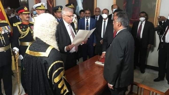 எட்டாவது ஜனாதிபதி பதவிப் பிரமாணம்