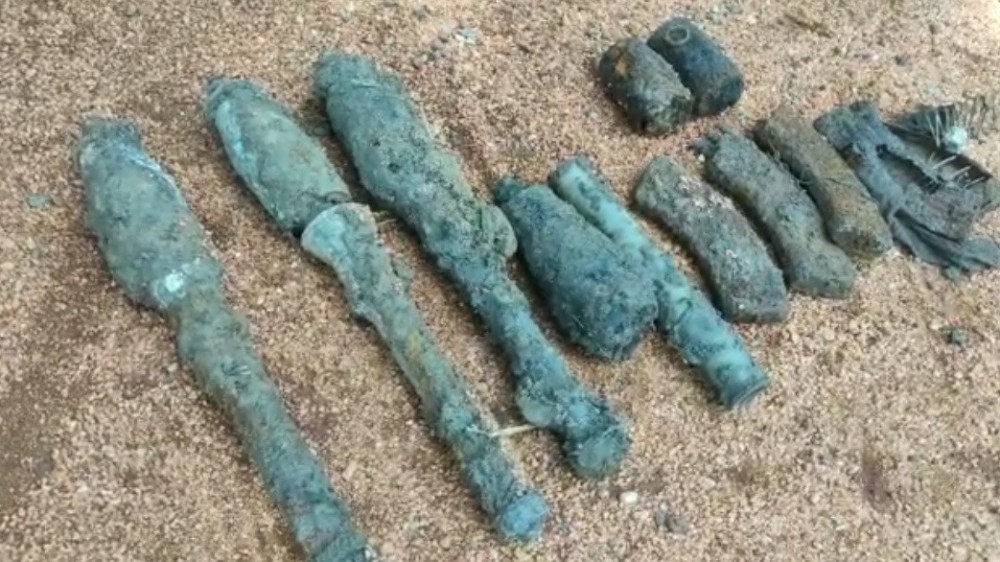 தனியார் காணியிலிருந்து வெடிபொருட்கள் மீட்பு