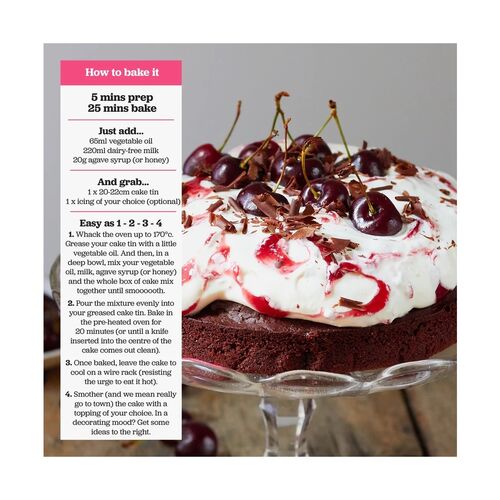 Supergood! Vegan & Gluten Free Soft ‘n’ squidgy Chocolate Cake Mix 200g