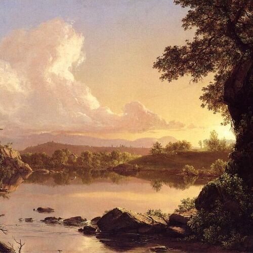 Scene on the Catskill Creek, New York