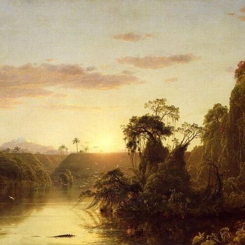 Scene on the Magdalena (National Academy of Design version)