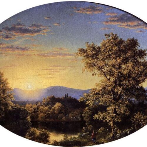 Twilight among the Mountains