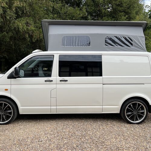 2007 (56)reg VW Transporter T5 2.5TDi LWB Camper Van 2 Berth Motor Caravan