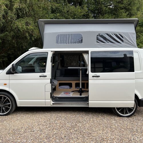 2007 (56)reg VW Transporter T5 2.5TDi LWB Camper Van 2 Berth Motor Caravan