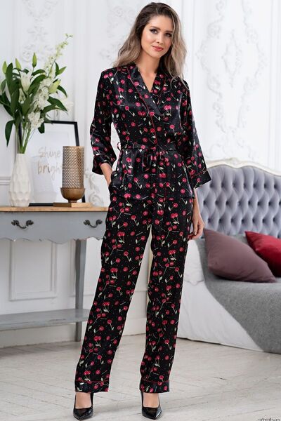 Cherry 8689 Trouser two-piece Pyjama Set