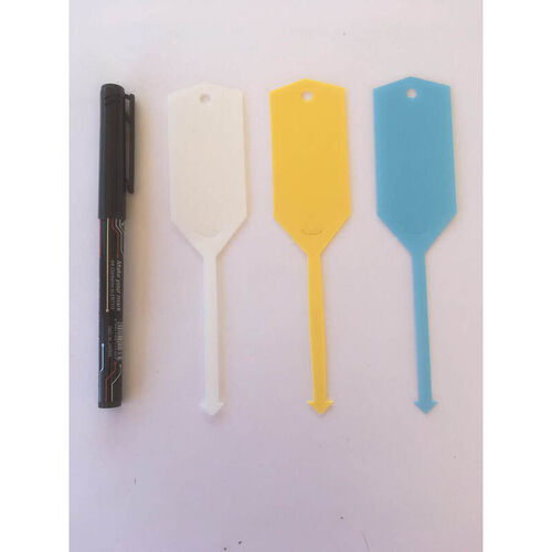 200 Plain Key Tags with Tails