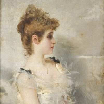 Portrait of a Young Woman (1885 version)
