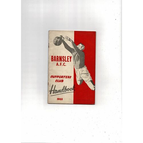 Barnsley original Football Supporters Club Handbook 1955