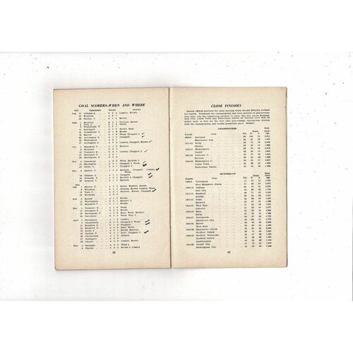 Barnsley original Football Supporters Club Handbook 1955