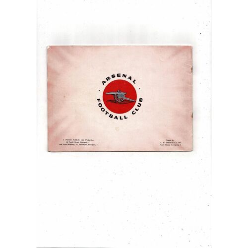 Arsenal Football Players Souvenir Brochure 1947/48