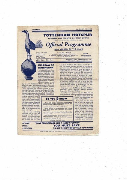 Today's Football Programme updates