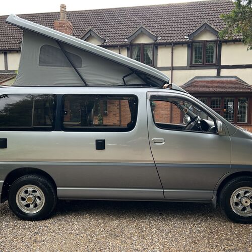 Toyota Granvia 3.0TD 4WD Auto Camper Van 4 Berth PRO Conversion 1996 Silver