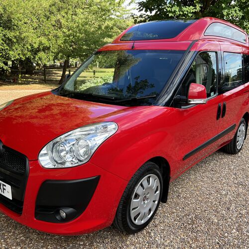 2012 Danbury Camper Van 2 Berth Fiat Doblo Dynamic 1368cc Petrol 68782 miles