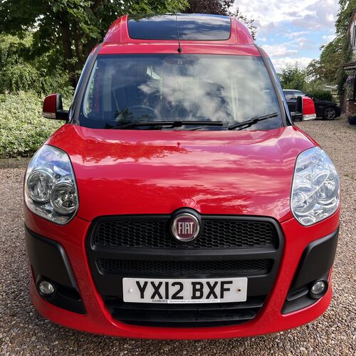 2012 Danbury Camper Van 2 Berth Fiat Doblo Dynamic 1368cc Petrol 68782 miles