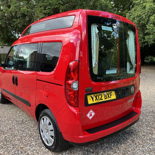 2012 Danbury Camper Van 2 Berth Fiat Doblo Dynamic 1368cc Petrol 68782 miles
