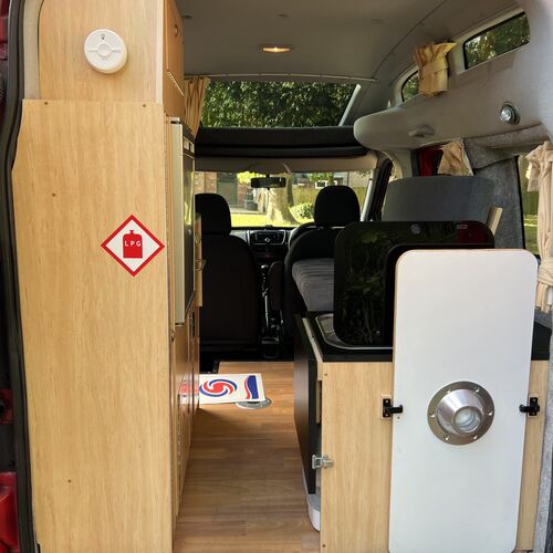 2012 Danbury Camper Van 2 Berth Fiat Doblo Dynamic 1368cc Petrol 68782 miles