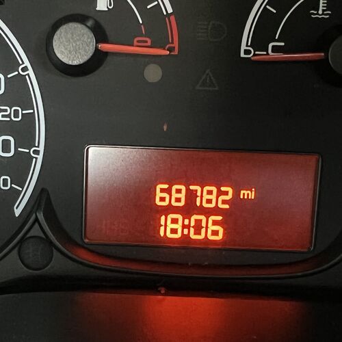 2012 Danbury Camper Van 2 Berth Fiat Doblo Dynamic 1368cc Petrol 68782 miles