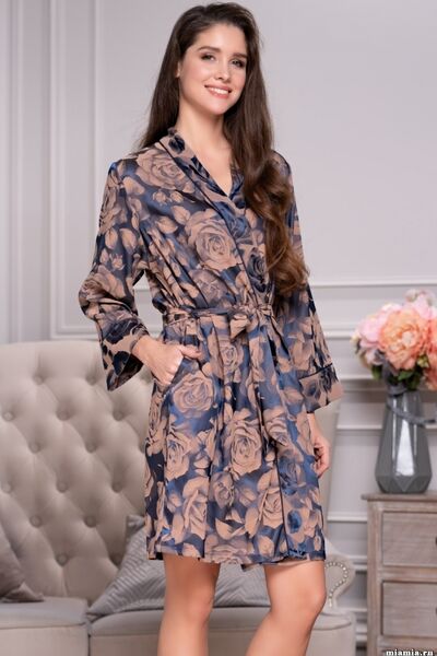 Rosa Regina 8533 Short Dressing Gown