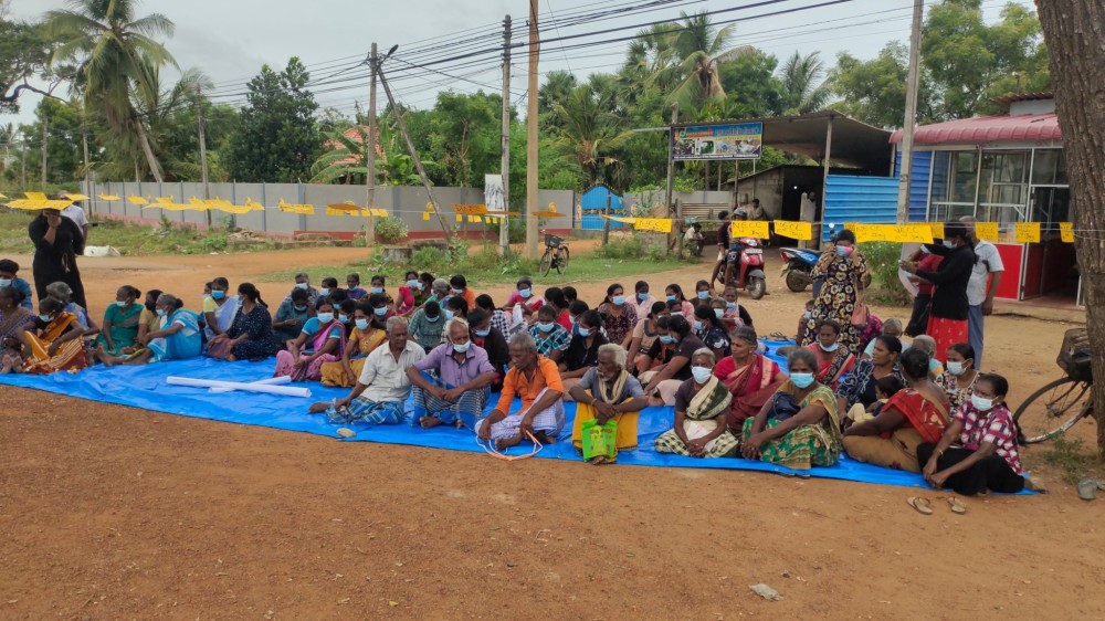 100 நாட்கள் கவனயீர்ப்புப் போராட்டத்தின் இரண்டாம் நாள்