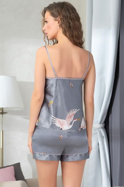 Stefania Silver 8782 Shorts Set