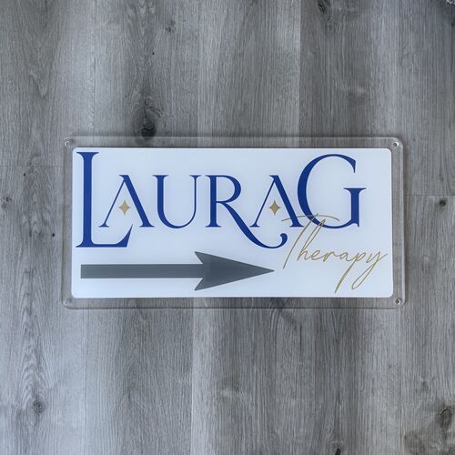 Bespoke acrylic signs