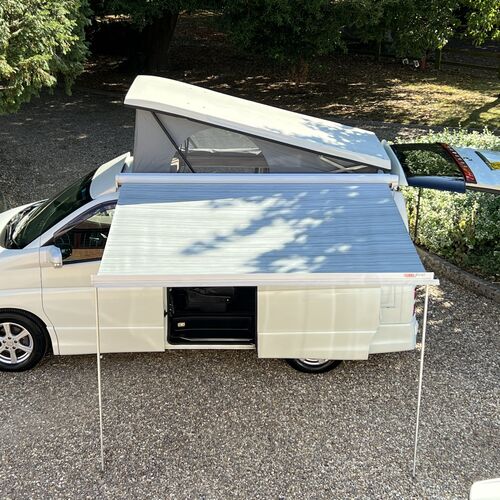 2006 Nissan Elgrand Northstar Camper Van 4 Berth 2.5V6 82179 miles Pearl White