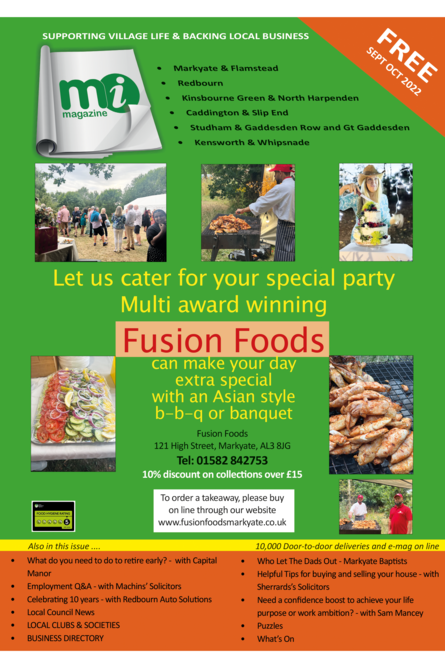 Latest Issues | MiMagazine | Trade and Services Magazine Luton | Community Quality Magazine Harpenden | Leaflets door-to-door Redbourn