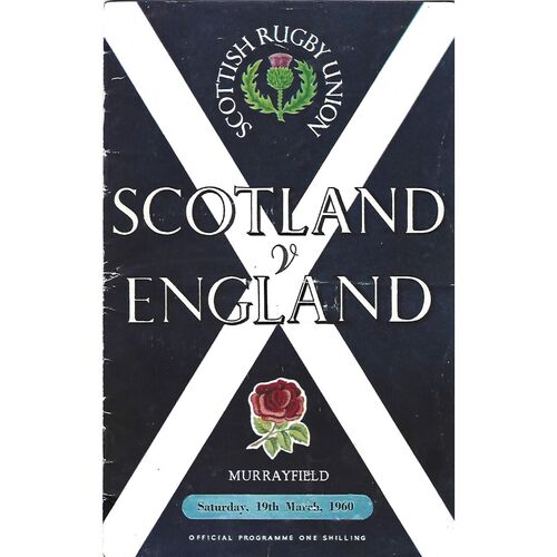 England Rugby Union Programmes