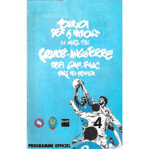 5 Nations/6 Nations Rugby Union Programmes