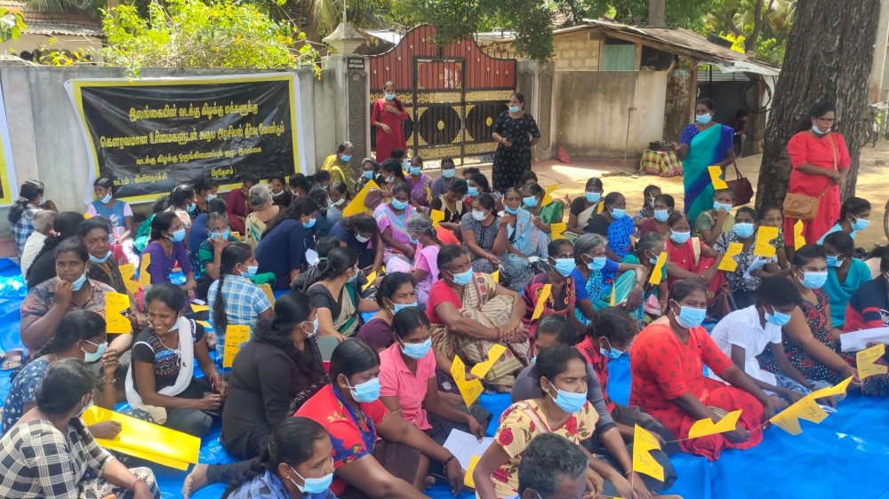 100 நாட்கள் கவனயீர்ப்புப் போராட்டத்தின் 10ஆவது நாள்