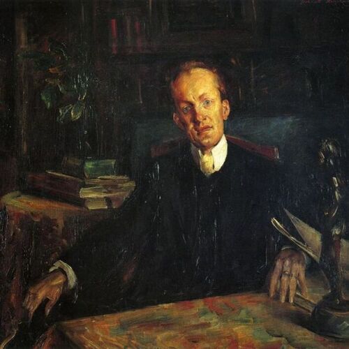 Portrait of Gerhart Hauptmann