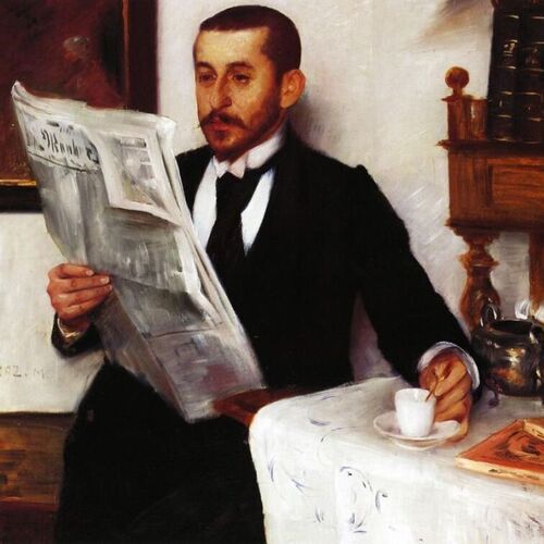 Portrait of the Painter, Benno Becker