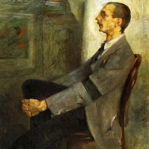 Portrait of the Painter, Walter Leistikow (1893 version)