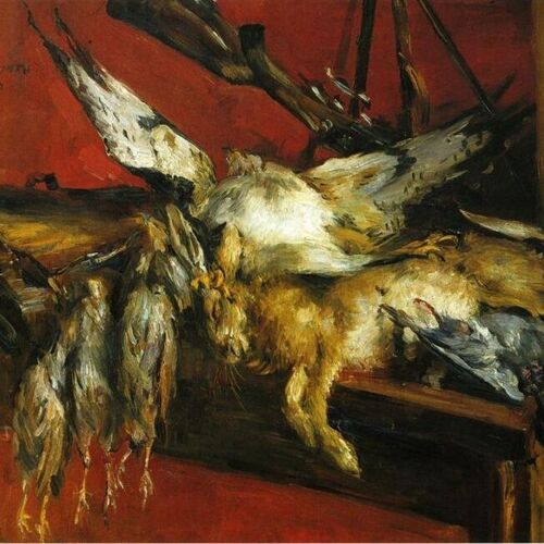 Still Life with Hare and Partridges