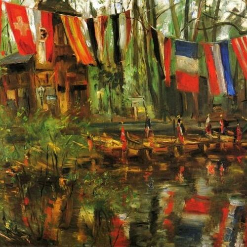 The New Pond in the Tiergarten, Berlin