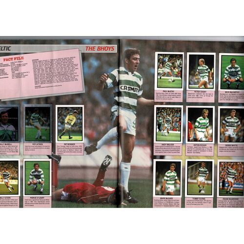1988 Daily Mirror Soccer Football Sticker Album