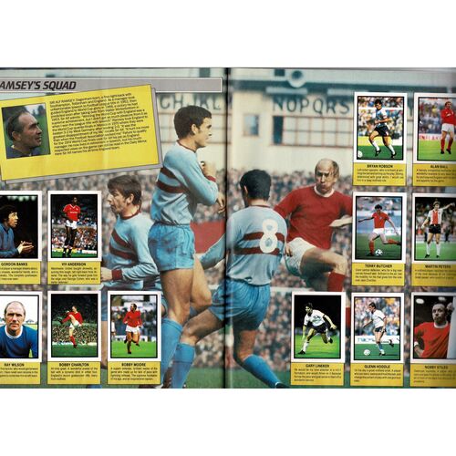 1988 Daily Mirror Soccer Football Sticker Album